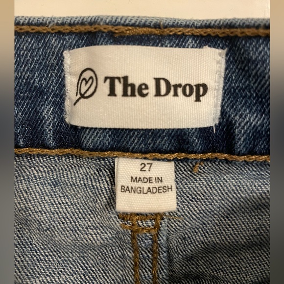 The Drop Women's Miranda High-Rise Straight Fit Ankle Jean - Picture 2 of 4